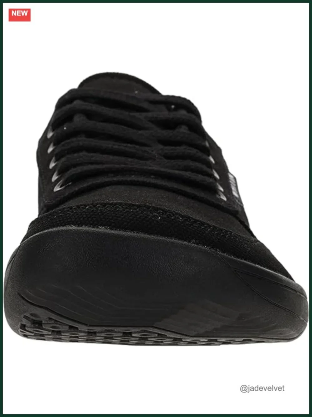 Women's Canvas Barefoot Minimalist Sneakers Wide Toe Box Zero Drop Lace-Up